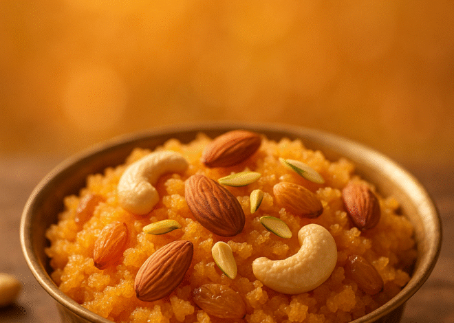 Swad Wala Suji Halwa – Maa Ke Haathon Ka Magic Asaan aur Swadisht Bharatiya Meetha